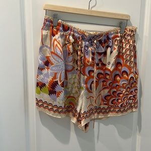 Zara Silk Shorts